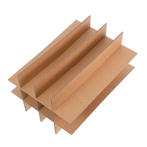 minkissy 5 Stück Teiliges Karton Trennwände für Umzugskartons Stabile Papp Trenner mit Fach Gitterdesign für Sicheren Transport von Weinflaschen und Zerbrechlichen Küchenaccessoires minkissy 5 Stück Teiliges Karton Trennwände für Umzugskartons Stabile Papp Trenner mit Fach Gitterdesign für Sicheren Transport von Weinflaschen und Zerbrechlichen Küchenaccessoires von minkissy