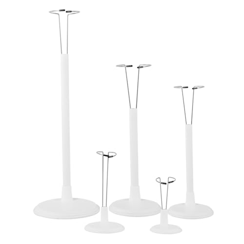 minkissy 5 Stück Teiliges Puppenständer Weiß Verstellbare Doll Display Halter Minimalistisches Design Einfache Montage Vielseitig Einsetzbar für Puppen und Figuren minkissy 5 Stück Teiliges Puppenständer Weiß Verstellbare Doll Display Halter Minimalistisches Design Einfache Montage Vielseitig Einsetzbar für Puppen und Figuren von minkissy