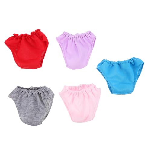 minkissy 5 Stück Teiliges Puppenunterwäsche für Puppen Hellrosa Rot und Blau Kleidung für Rollenspiele und Puppenzubehör Kreativität und Vorstellungskraft minkissy 5 Stück Teiliges Puppenunterwäsche für Puppen Hellrosa Rot und Blau Kleidung für Rollenspiele und Puppenzubehör Kreativität und Vorstellungskraft von minkissy