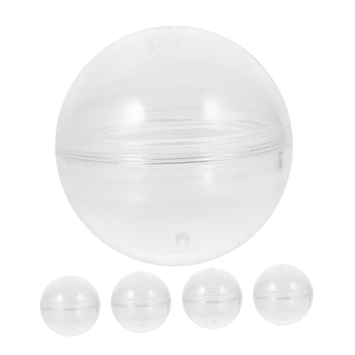 minkissy 5 Stück Transparente Runde Kapseln für Automaten Befüllbare Kunststoffboxen Stabile Süßigkeiten Geschenkverpackung Vielseitig als Aufbewahrungs Bastelbehälter Geeignet minkissy 5 Stück Transparente Runde Kapseln für Automaten Befüllbare Kunststoffboxen Stabile Süßigkeiten Geschenkverpackung Vielseitig als Aufbewahrungs Bastelbehälter Geeignet von minkissy