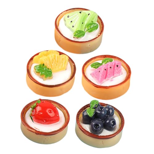minkissy 5 Stücke Künstliche Kuchen Realistische Fake Frucht Kuchen Modelle für Dekoration Fotografie und Selbstgemachte Projekte Lebensmittelechte Kunstkuchen für Tisch und Glastablett minkissy 5 Stücke Künstliche Kuchen Realistische Fake Frucht Kuchen Modelle für Dekoration Fotografie und Selbstgemachte Projekte Lebensmittelechte Kunstkuchen für Tisch und Glastablett von minkissy
