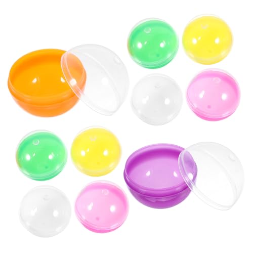 minkissy 50 Stück Bunte Befüllbare Kunststoffkugeln Wiederverwendbare Robuste Spielzeugkapseln für Automaten DIY Basteln Partydeko und Kreative Füllungen Glatte Oberfläche minkissy 50 Stück Bunte Befüllbare Kunststoffkugeln Wiederverwendbare Robuste Spielzeugkapseln für Automaten DIY Basteln Partydeko und Kreative Füllungen Glatte Oberfläche von minkissy