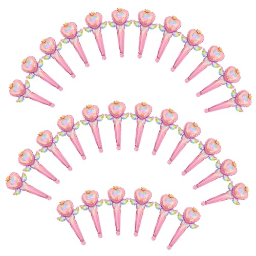 minkissy 50 Stück Handheld Aluminiumfolie Fairy Wand Luftballons Leuchtend Robustes Partydeko Zubehör Wiederverwendbar für Indoor und Outdoor Partys Fotorequisiten für Familien und Freunde minkissy 50 Stück Handheld Aluminiumfolie Fairy Wand Luftballons Leuchtend Robustes Partydeko Zubehör Wiederverwendbar für Indoor und Outdoor Partys Fotorequisiten für Familien und Freunde von minkissy