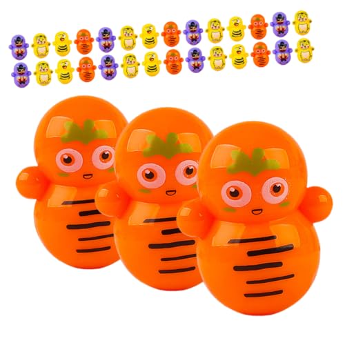 minkissy 50 Stück Mini Wackeltiere aus Kunststoff Bunte Kleine Wackelfiguren und Langlebig als Partyfüllung Geburtstagsgeschenk oder Dekoration für Kinderzimmer von minkissy