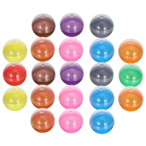 minkissy 50Stücke Füllbare Plastikbälle Bunte Kapseln für Kaugummiautomaten DIY Aufbewahrungsbehälter für Partygeschenke und Osterfeiern minkissy 50Stücke Füllbare Plastikbälle Bunte Kapseln für Kaugummiautomaten DIY Aufbewahrungsbehälter für Partygeschenke und Osterfeiern von minkissy