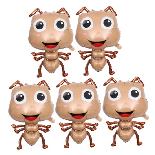 minkissy 5Stücke Aufblasbare Ameisenballons Cartoon Tier Themenballons für Partys Partyzubehör Geburtstagsfeiern Shower und Mehr minkissy 5Stücke Aufblasbare Ameisenballons Cartoon Tier Themenballons für Partys Partyzubehör Geburtstagsfeiern Shower und Mehr von minkissy