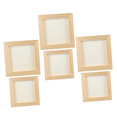 minkissy 6 Stück Teiliges Holz Bilderrahmen Naturbelassen Blanko DIY Bilderrahmen Vielseitig für Tonbilder Wasserfarben und Bastelprojekte Handgefertigt Leicht für Heimdekoration minkissy 6 Stück Teiliges Holz Bilderrahmen Naturbelassen Blanko DIY Bilderrahmen Vielseitig für Tonbilder Wasserfarben und Bastelprojekte Handgefertigt Leicht für Heimdekoration von minkissy