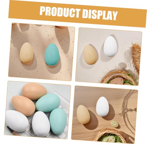 minkissy 6 Stück Teiliges Holzeier Unbemalt für Ostern DIY Basteln und Dekorieren Realistische Holz Ostereier Naturfarben Sicher für Vielseitig als Deko und Fotorequisiten minkissy 6 Stück Teiliges Holzeier Unbemalt für Ostern DIY Basteln und Dekorieren Realistische Holz Ostereier Naturfarben Sicher für Vielseitig als Deko und Fotorequisiten von minkissy