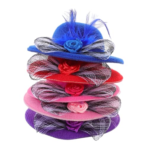 minkissy 6 Stück Teiliges Mini Puppenhüte Bunte DIY Haaraccessoires für Puppenoutfits Elegante Miniaturhüte für Kreative Bastelprojekte für Spielzeugdekoration minkissy 6 Stück Teiliges Mini Puppenhüte Bunte DIY Haaraccessoires für Puppenoutfits Elegante Miniaturhüte für Kreative Bastelprojekte für Spielzeugdekoration von minkissy