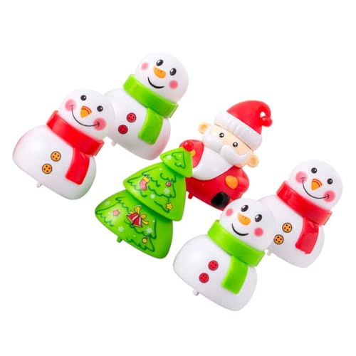 minkissy 6 Stück Teiliges Weihnachts-aufziehspielzeug Langlebige mit Niedlichen Cartoon-Motiven als Party- und Festtags-mitbringsel für Jungen und Mädchen minkissy 6 Stück Teiliges Weihnachts-aufziehspielzeug Langlebige mit Niedlichen Cartoon-Motiven als Party- und Festtags-mitbringsel für Jungen und Mädchen von minkissy