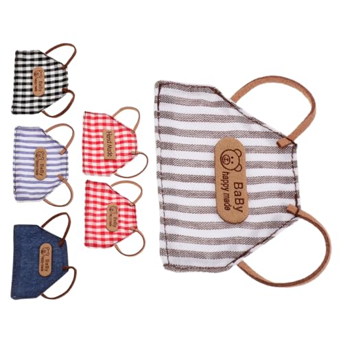 minkissy 6 Stück Vintage Denim mit Karierten Mustern Kreative DIY Outfits für Rollenspiele Vielseitige Kleidung für Puppen für Bastelprojekte und Sammelaktionen minkissy 6 Stück Vintage Denim mit Karierten Mustern Kreative DIY Outfits für Rollenspiele Vielseitige Kleidung für Puppen für Bastelprojekte und Sammelaktionen von minkissy