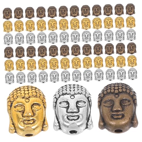 minkissy 60 Stück Doppelseitige Legierung Spacer Perlen mit Löchern für Diy Schmuckherstellung Armbänder und Schlüsselanhänger Bastelzubehör minkissy 60 Stück Doppelseitige Legierung Spacer Perlen mit Löchern für Diy Schmuckherstellung Armbänder und Schlüsselanhänger Bastelzubehör von minkissy