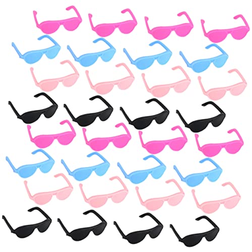 minkissy 60 Stück Mini Sonnenbrillen für Puppen Miniatur Brillen für DIY Basteln Sichere Accessoires für Puppenhaus und Puppenmode minkissy 60 Stück Mini Sonnenbrillen für Puppen Miniatur Brillen für DIY Basteln Sichere Accessoires für Puppenhaus und Puppenmode von minkissy
