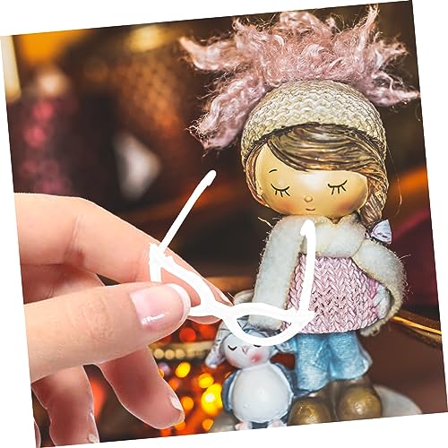 minkissy 60 Stück Teiliges Mini Sonnenbrillen für Puppen Bunte Mini Brillen Puppen Accessoires Langlebig für Kostüm und DIY Bastelprojekte von minkissy