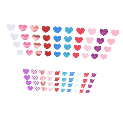 minkissy 610 Stück Teiliges Herz Foam Sticker Selbstklebend Leicht Haftend DIY Bastelbedarf Partydekoration Valentinstag Geschenkverzierung minkissy 610 Stück Teiliges Herz Foam Sticker Selbstklebend Leicht Haftend DIY Bastelbedarf Partydekoration Valentinstag Geschenkverzierung von minkissy