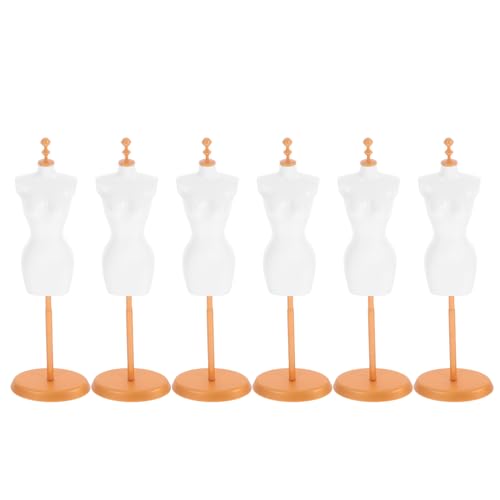 minkissy 6Stücke Teiliges DIY Puppenkleid Display Mannequin Kunststoff Puppenstand für Kreative Sicher und Langlebig zum Ausstellen von Kleidung minkissy 6Stücke Teiliges DIY Puppenkleid Display Mannequin Kunststoff Puppenstand für Kreative Sicher und Langlebig zum Ausstellen von Kleidung von minkissy