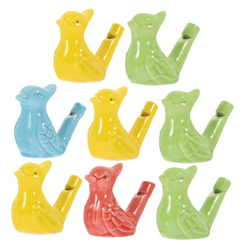 minkissy 8 Stück Keramische Wasser Pfeifen Bunte Vogel Trillerpfeifen für Sicheres und Kreatives für Musik und Aufmerksamkeit für Geburtstagsfeiern und Weihnachten minkissy 8 Stück Keramische Wasser Pfeifen Bunte Vogel Trillerpfeifen für Sicheres und Kreatives für Musik und Aufmerksamkeit für Geburtstagsfeiern und Weihnachten von minkissy
