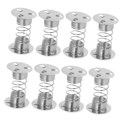 minkissy 8 Stück Teiliges Federbasis Puppenständer mit Wackelkopf Funktion Leichte DIY Basis aus Ultraleichtem für Kreative Figurenhalter Perlmuttartige Oberfläche von minkissy