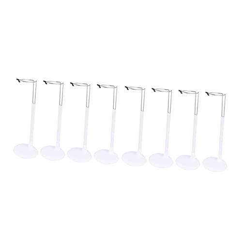 minkissy 8 Stück Teiliges Puppenständer aus Kunststoff Verstellbare Höhe Stabile Puppenhalter für Sammelfiguren Doll Display Rack für Saubere und Ordentliche Präsentation minkissy 8 Stück Teiliges Puppenständer aus Kunststoff Verstellbare Höhe Stabile Puppenhalter für Sammelfiguren Doll Display Rack für Saubere und Ordentliche Präsentation von minkissy