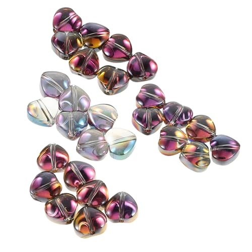 minkissy 80 Stück Teiliges Herzförmige Glasperlen Farbverlauf Kristallperlen für Schmuckherstellung DIY Armbänder Halsketten Valentinstag Bastelzubehör minkissy 80 Stück Teiliges Herzförmige Glasperlen Farbverlauf Kristallperlen für Schmuckherstellung DIY Armbänder Halsketten Valentinstag Bastelzubehör von minkissy