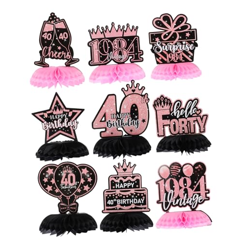 minkissy 9Stücke Wabenpapier Mittelstück Kreative Geburtstagsdekoration Tischdeko für Geburtstagsfeiern Partyzubehör Roségold für Zuhause und Garten minkissy 9Stücke Wabenpapier Mittelstück Kreative Geburtstagsdekoration Tischdeko für Geburtstagsfeiern Partyzubehör Roségold für Zuhause und Garten von minkissy