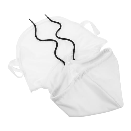 minkissy Abnehmbarer Hoodie Falscher Kragen Atmungsaktiver Unisex Halbblusen Kragen Vielseitiger Dekorativer Sweatshirt Einsatz Bequemer Langlebiger Stoff Modisches Accessoire für Alltag von minkissy