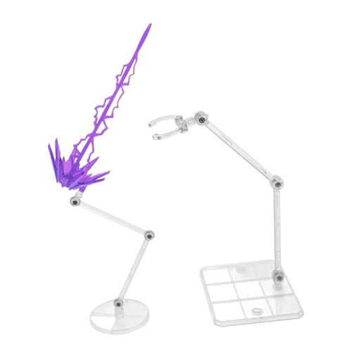 minkissy Actionfigurenständer Satz Verstellbare Figurenbasis Stabiler Puppenständer für Actionfiguren Transparentes Design für Präsentation und Aufbewahrung von Modellen minkissy Actionfigurenständer Satz Verstellbare Figurenbasis Stabiler Puppenständer für Actionfiguren Transparentes Design für Präsentation und Aufbewahrung von Modellen von minkissy