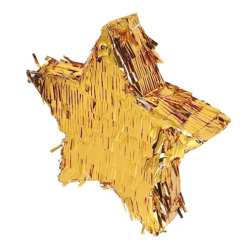 minkissy Aluminiumfolie Stern Pinata Kindergeburtstag zum Befüllen mit Süßigkeiten Partydeko Shower Kreatives Partyspiel Robust und Wiederverwendbar von minkissy