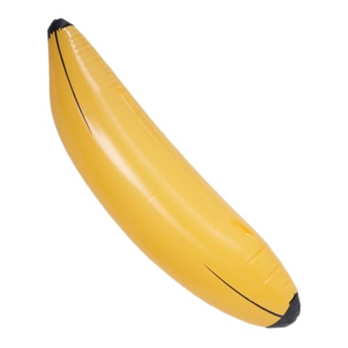 minkissy Aufblasbare Große Banane für Pool und Strand Banane für Partys und Dekoration Bunte Lebendige Schwimmhilfe für Sommerfestlichkeiten von minkissy