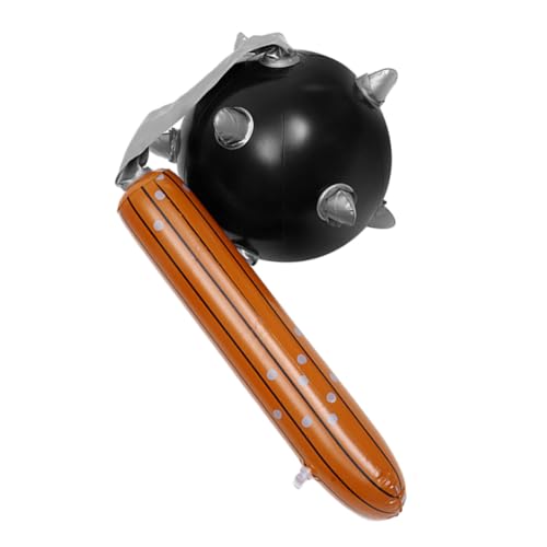 minkissy Aufblasbarer PVC Hammer Leichtes Party Prop für Kindergeburtstag Halloween Karneval Kleines DIY Geburtstagsgeschenk Schwarz Langlebig und Luftdicht von minkissy