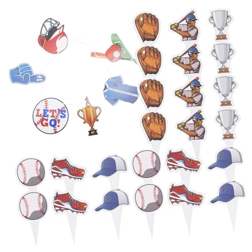 minkissy Baseball Party Dekoration Teilig mit Hängendem Banner und Baseball Cake Toppern für Kindergeburtstag Sportliche Geburtstag Deko für Wand und Tisch Geburtstagsfeier Dekoration minkissy Baseball Party Dekoration Teilig mit Hängendem Banner und Baseball Cake Toppern für Kindergeburtstag Sportliche Geburtstag Deko für Wand und Tisch Geburtstagsfeier Dekoration von minkissy