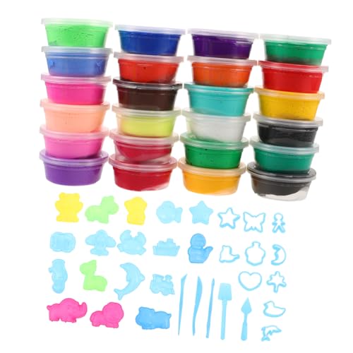 minkissy Farben Lufttrocknende Knete für Ultraleichte nicht Klebende Modelliermasse mit Werkzeugen für DIY Bastelprojekte Jungen und Mädchen Kreative Bastelsets minkissy Farben Lufttrocknende Knete für Ultraleichte nicht Klebende Modelliermasse mit Werkzeugen für DIY Bastelprojekte Jungen und Mädchen Kreative Bastelsets von minkissy