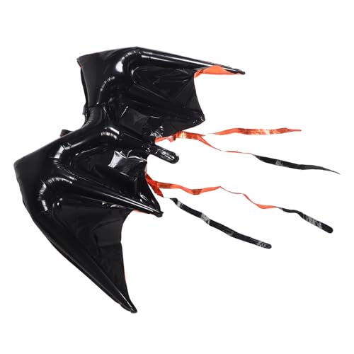 minkissy Fledermausflügel -Requisiten luftballons Halloween-Aluminiumballons Fledermaus Ballon Halloween-Geburtstagsballons Ballons Fledermaus Aluminiumfolie Schwarz minkissy Fledermausflügel -Requisiten luftballons Halloween-Aluminiumballons Fledermaus Ballon Halloween-Geburtstagsballons Ballons Fledermaus Aluminiumfolie Schwarz von minkissy
