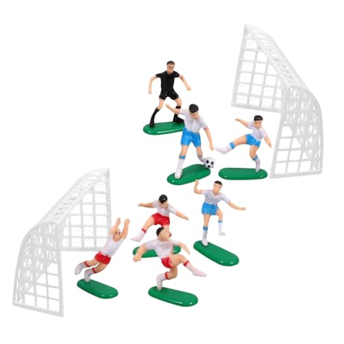 minkissy Fußball Themen Torten Dekorationsset Miniatur Soccer Landschaft mit Spielfiguren und Material Sicher für Geburtstags und Partys DIY Kuchen Topper Zubehör minkissy Fußball Themen Torten Dekorationsset Miniatur Soccer Landschaft mit Spielfiguren und Material Sicher für Geburtstags und Partys DIY Kuchen Topper Zubehör von minkissy