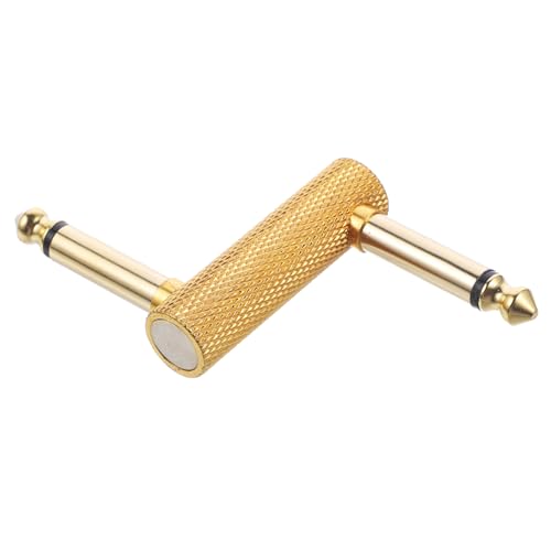 minkissy Gitarrenpedal Patch Connector Z Förmiger Audioadapter für Effektpedale Stabiler für Gitarre und Musikinstrumente für Pedalboards von minkissy