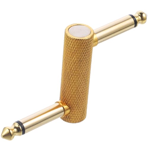 minkissy Guitar Patch Connector Z Förmiger Adapter für Effektpedale Stabile Verbindung für Gitarre und Instrumente Kompakt und Leicht für Musiker und Pedalboards von minkissy