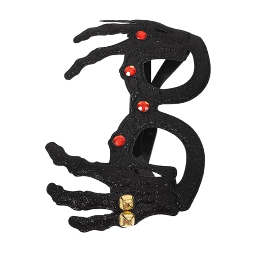 minkissy Halloween Partybrille mit Gruseligem Spinnendesign Leichte PP und Stoffmaterialien Komfortabel zu Tragen Festliche Halloween Accessoires für Kostümpartys und Foto Requisiten von minkissy
