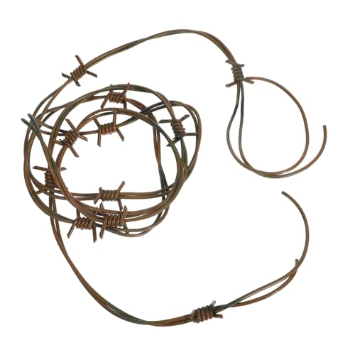 minkissy Halloween Plastik Kette Gruselige Dekoration für Cowboy und Geisterhäuser Realistische Details für Unvergessliche Kostümpartys von minkissy