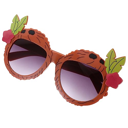 minkissy Hawaiianische Kokosnuss-partybrille Sonnenbrille Tropisches Thema Für Poolparty-dekorationen Für Erwachsene minkissy Hawaiianische Kokosnuss-partybrille Sonnenbrille Tropisches Thema Für Poolparty-dekorationen Für Erwachsene von minkissy