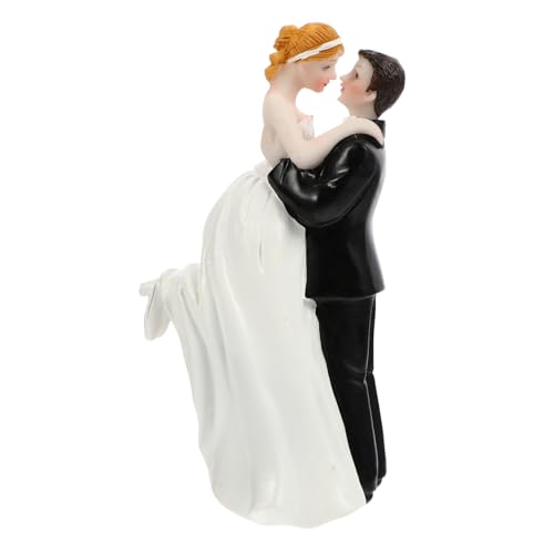 minkissy Hochzeit Cake Topper Brautpaar Resin Tortenstecker Hochzeitstorte Dekoration Starke Wirkung Festliche Atmosphäre für Hochzeit Party Dessert Tisch minkissy Hochzeit Cake Topper Brautpaar Resin Tortenstecker Hochzeitstorte Dekoration Starke Wirkung Festliche Atmosphäre für Hochzeit Party Dessert Tisch von minkissy