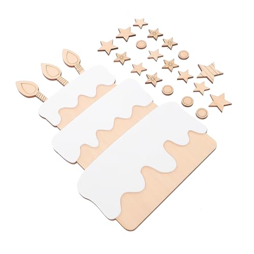 minkissy Holz Geburtstagskarte mit Holz Kuchen und Dekorationen Sichere Langlebige Party Wand Hintergrund Deko für Geburtstagsfeier Fein Verarbeitet Glatte Kanten Kreative Atmosphäre minkissy Holz Geburtstagskarte mit Holz Kuchen und Dekorationen Sichere Langlebige Party Wand Hintergrund Deko für Geburtstagsfeier Fein Verarbeitet Glatte Kanten Kreative Atmosphäre von minkissy