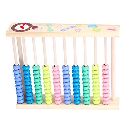 minkissy Holz Rechenrahmen mit Bunten Reihen Robustes Lernspielzeug für Junge Mädchen Multifunktionales Zeichenbrett Farben und Rechenfähigkeiten für Schulbedarf minkissy Holz Rechenrahmen mit Bunten Reihen Robustes Lernspielzeug für Junge Mädchen Multifunktionales Zeichenbrett Farben und Rechenfähigkeiten für Schulbedarf von minkissy