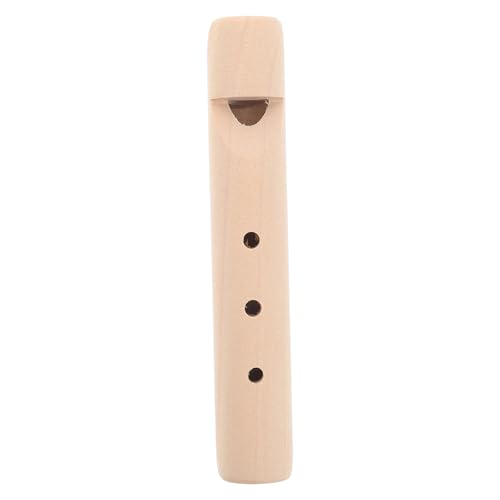 minkissy Holzflöte für DREI Loch DIY Unlackiert Musikinstrument Pfeife Kompaktes Holzspielzeug Musikalische Früherziehung Spaßelement minkissy Holzflöte für DREI Loch DIY Unlackiert Musikinstrument Pfeife Kompaktes Holzspielzeug Musikalische Früherziehung Spaßelement von minkissy
