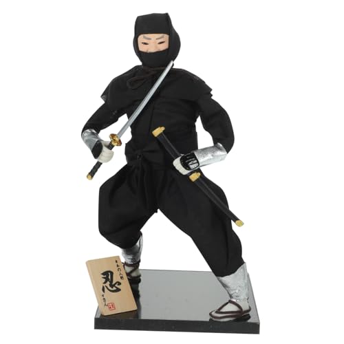 minkissy Japanische Ninja Puppe Desktop Dekoration Langlebige Farbintensive Kunstfigur Japanischer Stil Sicherer für Wohnzimmer und Büro Künstlerisches minkissy Japanische Ninja Puppe Desktop Dekoration Langlebige Farbintensive Kunstfigur Japanischer Stil Sicherer für Wohnzimmer und Büro Künstlerisches von minkissy