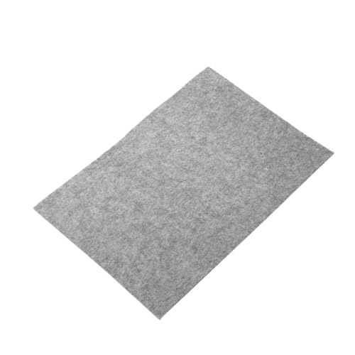 minkissy Kalligraphie Filzmatte Schreibtischunterlage aus Dickem Filz zum Schutz vor und Kratzern Rutschfestes Tischpad für Professionelle Kalligraphie und Zeichnung Graue Wollfilz von minkissy