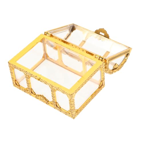minkissy Kleines für Hochzeiten und Partys Transparente Goldene Süßigkeitenbox Party Geschenkbox Dekorative Aufbewahrung für Langlebiges Design minkissy Kleines für Hochzeiten und Partys Transparente Goldene Süßigkeitenbox Party Geschenkbox Dekorative Aufbewahrung für Langlebiges Design von minkissy