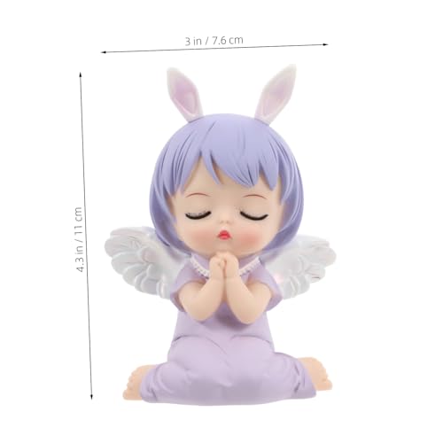 minkissy Kreativer Cartoon Engel Cake Topper Tortendekoration für Kindergeburtstag Umweltfreundlich Niedliche Kuchen Deko Ornament für Tisch und Party minkissy Kreativer Cartoon Engel Cake Topper Tortendekoration für Kindergeburtstag Umweltfreundlich Niedliche Kuchen Deko Ornament für Tisch und Party von minkissy
