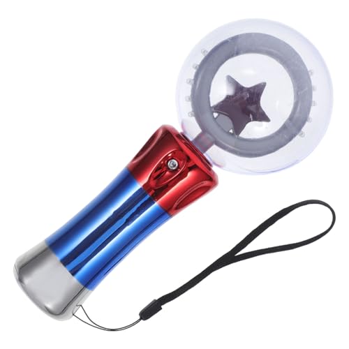 minkissy Leuchtender LED Zauberstab für Blinkendes mit Spannender Lichtshow für Neujahrsfeiern Partys Fotorequisite von minkissy