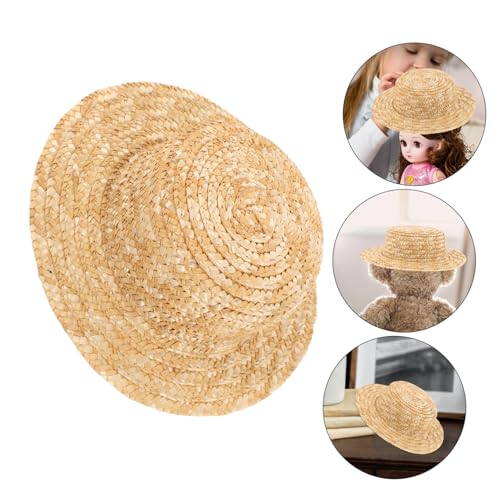 minkissy Miniatur Geflochtener Strohhut Innendurchmesser Leicht Robuster Dekorativer Puppenhut DIY Requisit Für Hausdeko Und Fotoshooting minkissy Miniatur Geflochtener Strohhut Innendurchmesser Leicht Robuster Dekorativer Puppenhut DIY Requisit Für Hausdeko Und Fotoshooting von minkissy