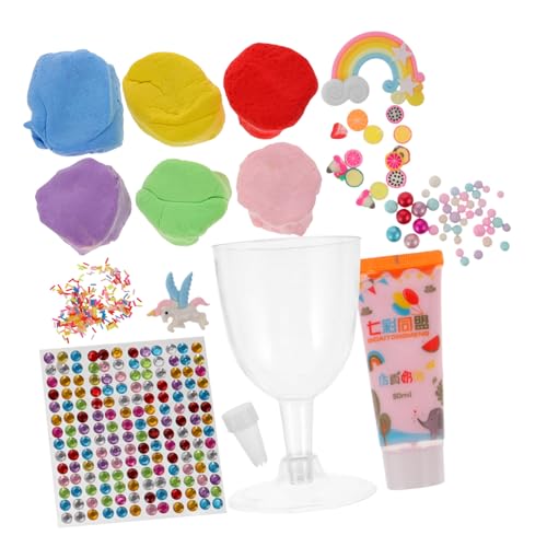 minkissy Modelliermasse Ultraleichte Ungiftige Knetmasse für Kreatives DIY Zubehör für Bunte Eiscreme und Dessertmodelle Sicher für minkissy Modelliermasse Ultraleichte Ungiftige Knetmasse für Kreatives DIY Zubehör für Bunte Eiscreme und Dessertmodelle Sicher für von minkissy